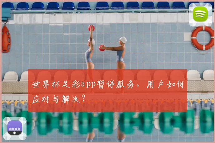 世界杯足彩app暂停服务，用户如何应对与解决？