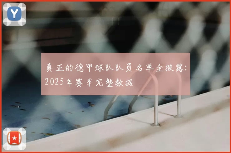 真正的德甲球队队员名单全披露:2025年赛季完整数据