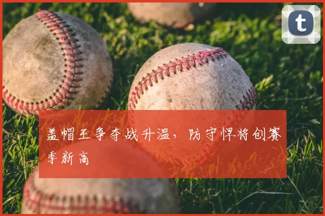 盖帽王争夺战升温，防守悍将创赛季新高