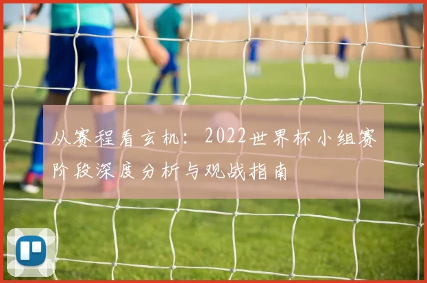 从赛程看玄机：2022世界杯小组赛阶段深度分析与观战指南